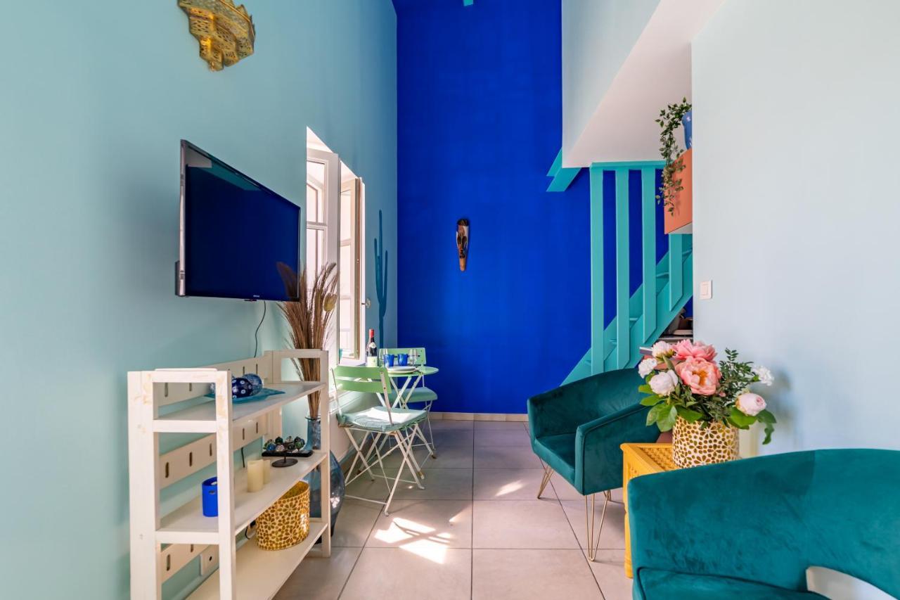 Le Reve Bleu Majorelle - Duplex Sur Les Toits - Une Nuit A Nimes Exterior foto